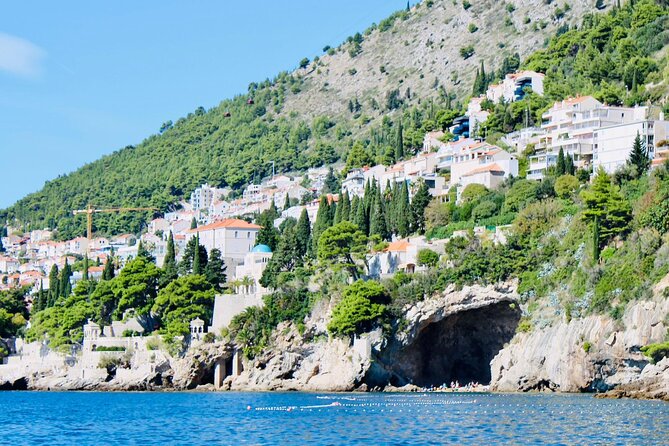 50-minute Panoramic Cruise of Dubrovnik with English Audio Guide - St. Jacob’s Beach and the coastal cliffs