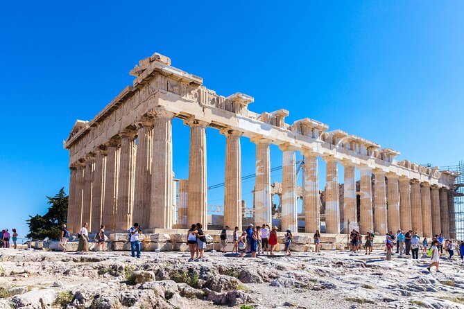 Acropolis & Parthenon Admission Ticket w/ self guided audio tours - Reaching the Acropolis entrance at the right time