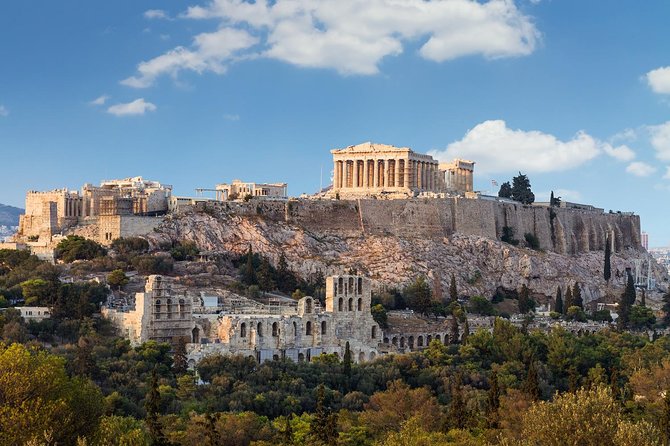 Acropolis & Parthenon Entrance Ticket w/optional SG Audio Tours - The Theater of Dionysus and Odeon of Herodes Atticus