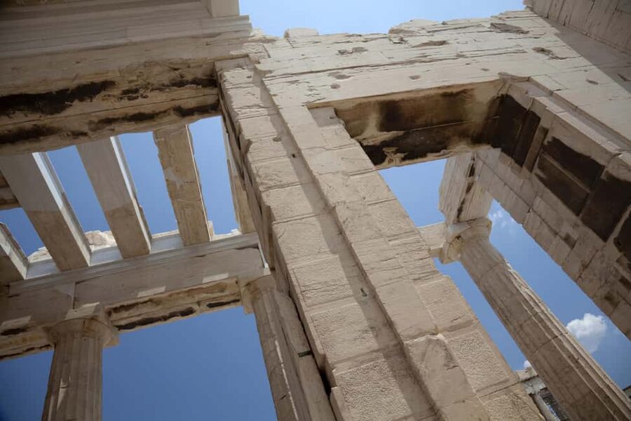 Acropolis Self-Guided Smartphone Tour w/Audio & 3D(No entry) - The Parthenon through 3D reconstruction