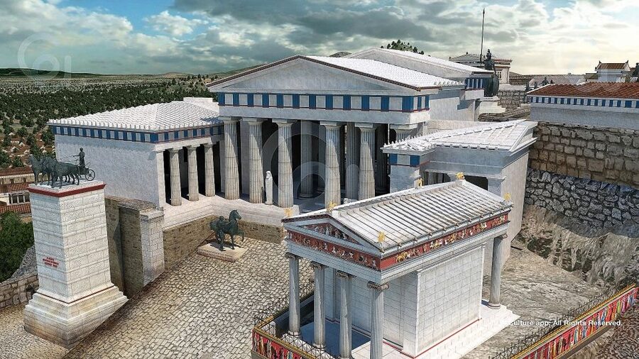 Acropolis Self-Guided Smartphone Tour w/Audio & 3D(No entry) - What the €9 price really covers