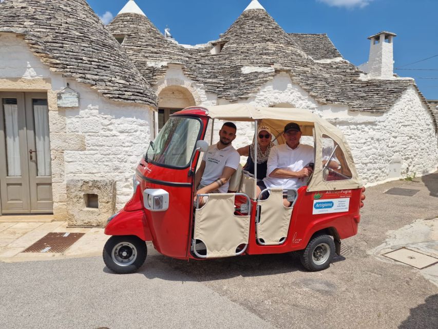 Alberobello: Private Tuk Tuk Tour with Audio Guide - Key points to know before booking