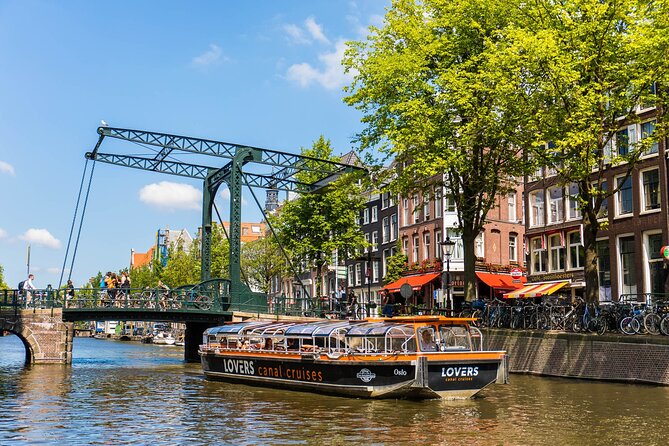 Amsterdam 1h Canal Cruise by Semi-Open Boat with Audio Guide - The Red Light District from the water