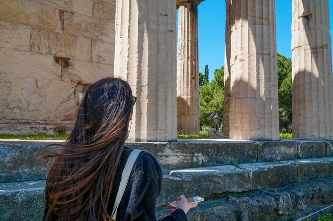 Ancient Agora of Athens E-Ticket and Audio Tour - Following the audio tour at your own pace