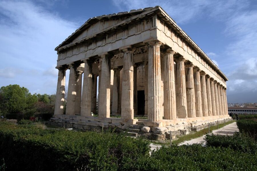 Ancient Agora Self-Guided Tour with 3D & Audio (No Ticket) - The Temple of Hephaistos as the visual highlight