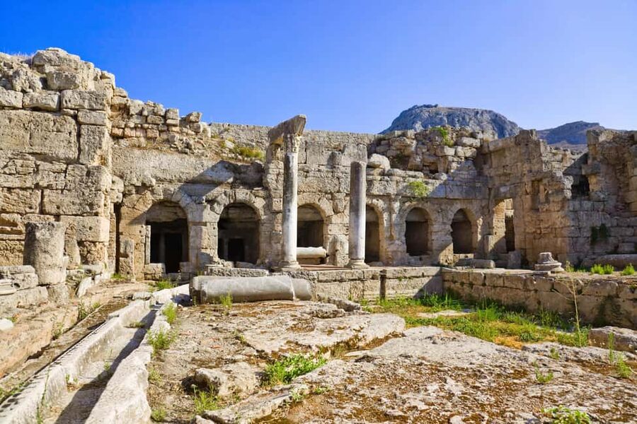 Ancient Corinth Self-Guided Tour with 3D & Audio (No Ticket) - The Temple of Apollo through a 3D model