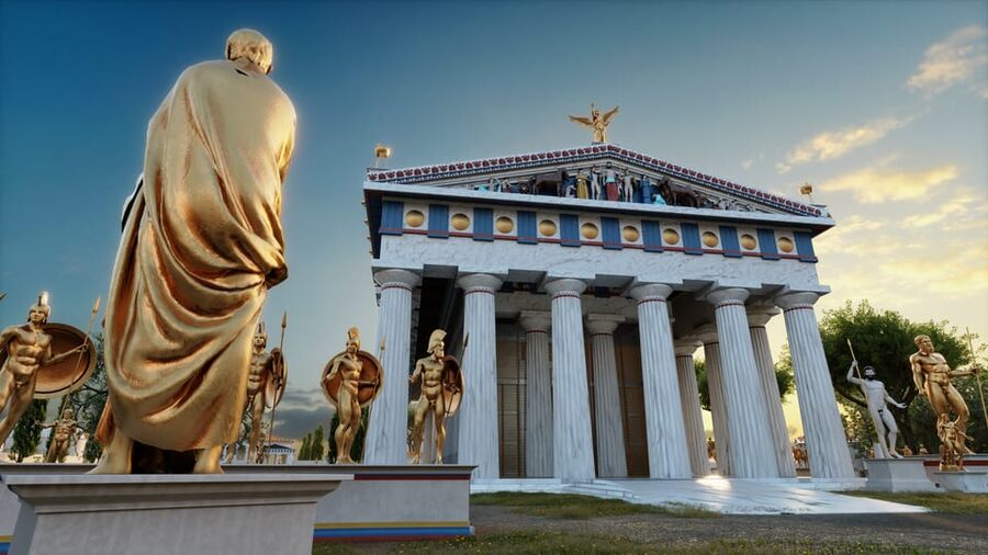 Ancient Olympia Entry Ticket & Virtual Reality Audio Tour - The Temple of Zeus and a lost wonder