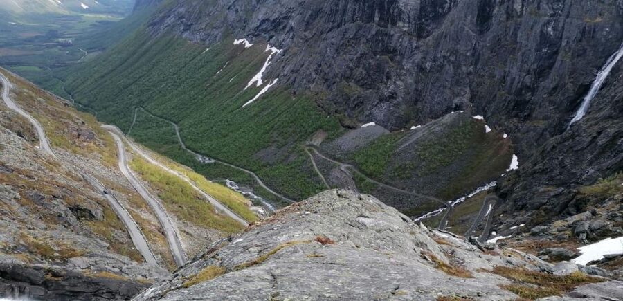 Åndalsnes - Trollstigen & Trollwall Audio Guid Bus Tour - Crossing Sogge Bridge to Isterdal Valley