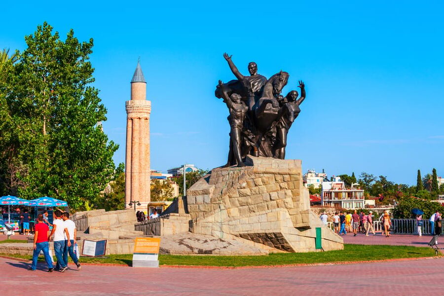 Antalya: Self-Guided Audio City Tour on Your Phone - Yivli Minare Mosque and religious sites