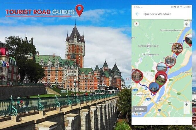 APP Self-Guided Tours Quebec with Audioguide - How this Quebec City audio walk works