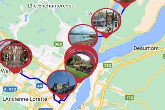 APP Self-Guided Tours Quebec with Audioguide - The Morrin Centre and Old Quebec streets