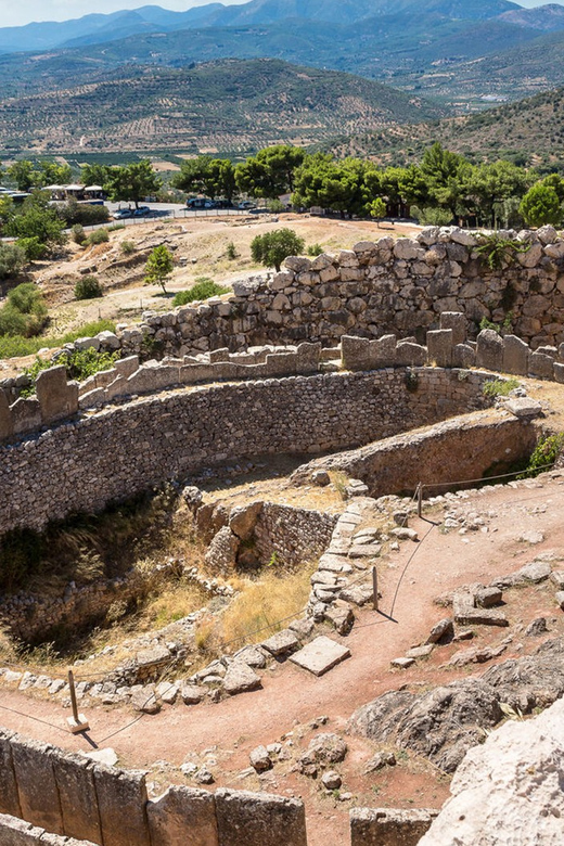 Archaeological Site of Mycenae: E-Ticket with Audio Guide - Walking the Cyclopean Walls and palace remains