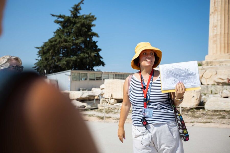 Athens: Acropolis Guided Walking Tour & Plaka Audio Tour - The Parthenon in a focused 30 minutes