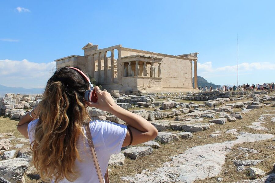 Athens: Acropolis Ticket with Multilingual Audio Guide - The climb from Dionysiou Areopagitou