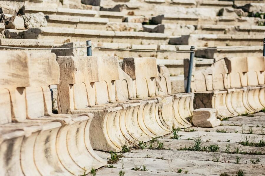 Athens: Acropolis Ticket with Optional Audio or Live Guide - The Odeon of Herodes Atticus and the views