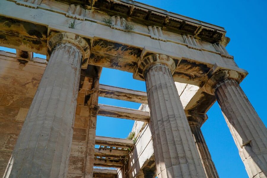 Athens: Ancient Agora E-Ticket and Audio Tour - The Agora Museum and its second-floor view