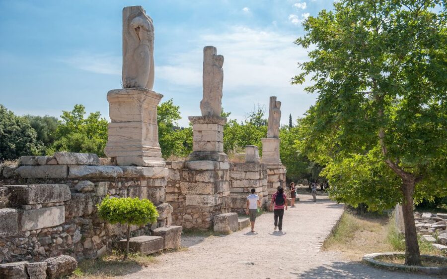 Athens: Ancient Agora E-Ticket and Audio Tour - How the audio tour works in real use