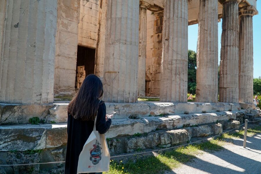 Athens: Ancient Agora E-Ticket and Audio Tour - Timing, heat, footwear, and access