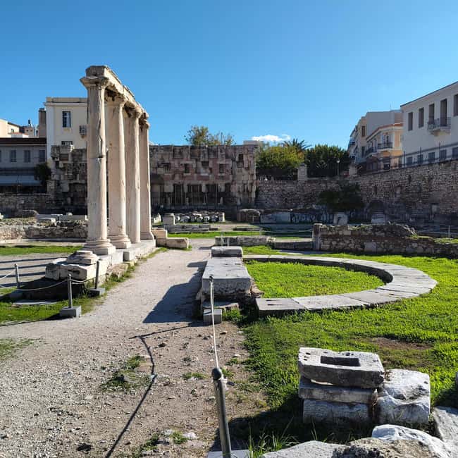 Athens: Hadrian's Library Entry Ticket and Audio Guide - The eastern library halls: where books and teaching once filled the rooms