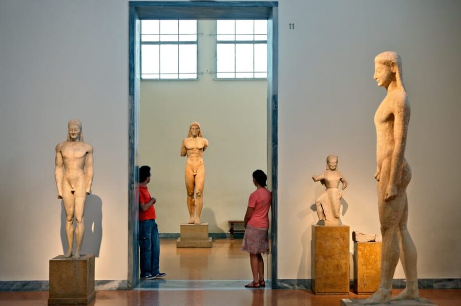 Athens: National Archaeological Museum Ticket w/ Opt. Audio - Entering the National Archaeological Museum