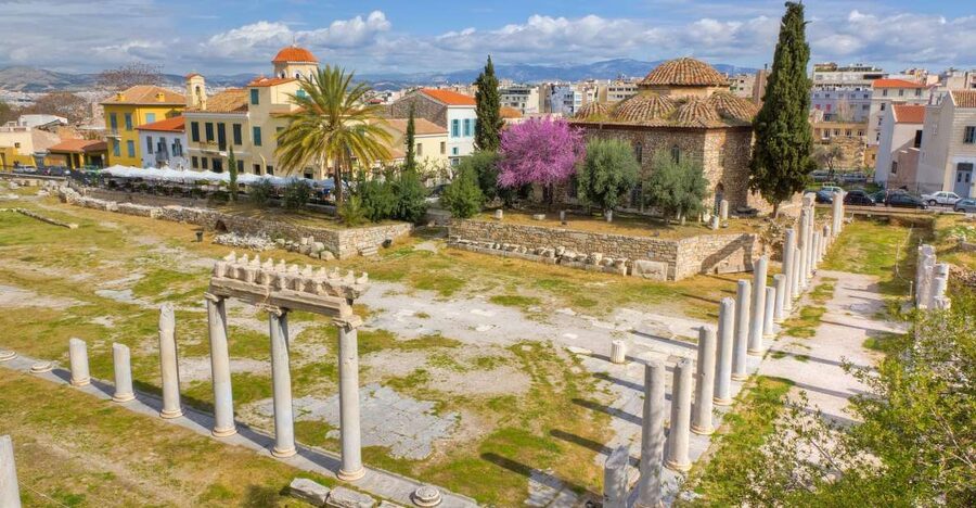 Athens: Roman Agora E-Ticket and Audio Guide - The Gate of Athena Archegetis sets the tone