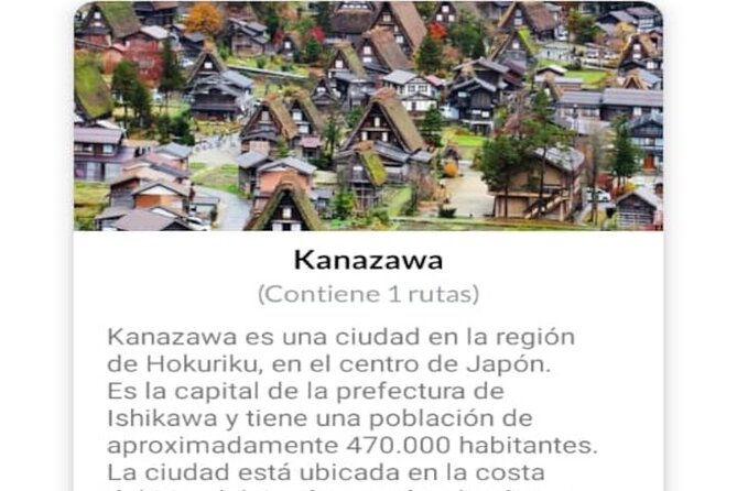 Audio Guide App Japan Tokyo Kyoto Takayama Kanazawa Nikko and others - Days 3 through 8: useful breadth, limited detail