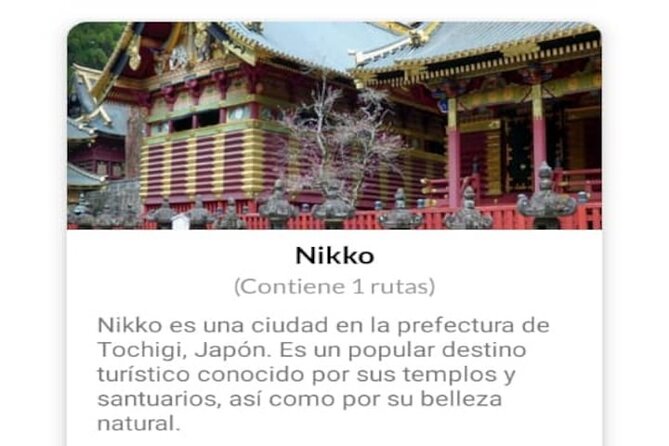 Audio Guide App Japan Tokyo Kyoto Takayama Kanazawa Nikko and others - Who will get the most from this experience?