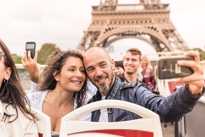 Audio tour + Hop-On-Hop-Off Bus Tour - Champs-Élysées, Grand Palais, and Trocadéro