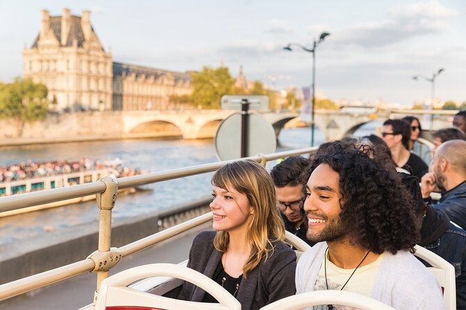 Audio tour + Hop-On-Hop-Off Bus Tour - The Seine cruise is the calmest part