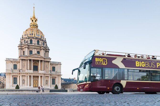 Audio tour + Hop-On-Hop-Off Bus Tour - Starting at the Eiffel Tower and Champ de Mars