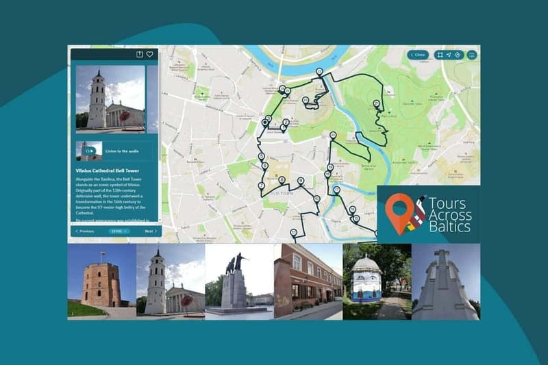 Audio Tour of Vilnius Old Town Core - Key points at a glance