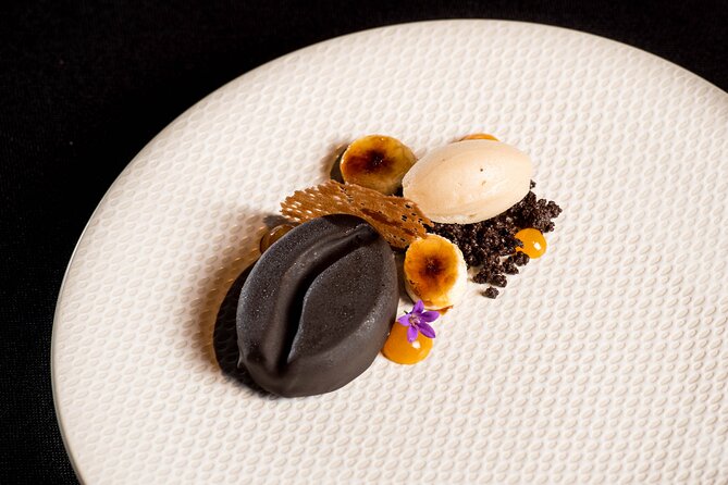 Audio visual multi-sensory chefs journey dinner experience - Russia arrives with trout and caviar