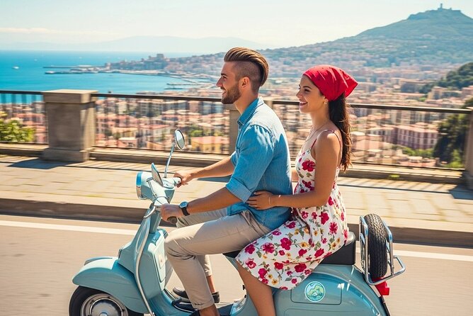 Audioguided Vespa Tour of Naples (Vespa with driver) - Along the coast to Posillipo