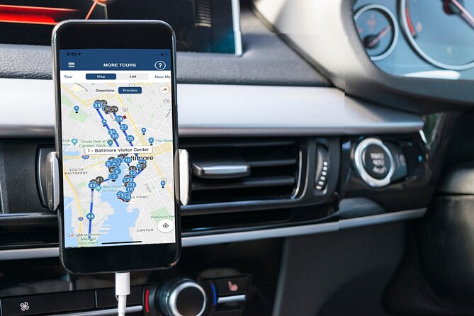 Baltimore Walking & Driving Self-Guided Audio Tour - Starting at the Visitor Center and Inner Harbor