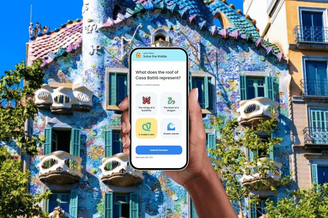 Barcelona self-guided city walking tour with audio & quizzes - Key points to know before you book