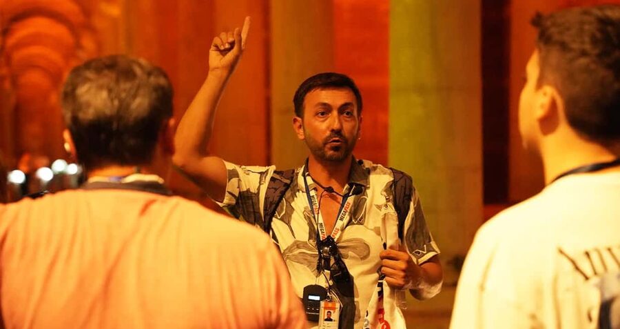 Basilica Cistern Guided Tour & Blue Mosque Audio Guide - Meeting your guide beside the Egyptian Obelisk