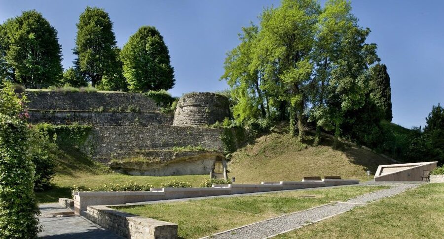 Bergamo Audioguide - TravelMate app for your smartphone - The Rocca, Castle of San Viglio, and Venetian Walls
