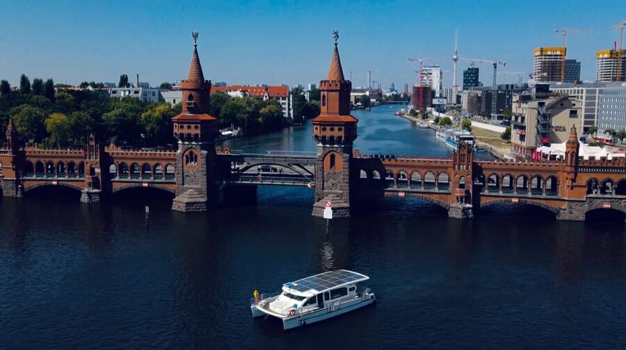 Berlin: Solar Powered Sunset Catamaran Cruise & Audio Guide - Accessibility, weather, and getting home