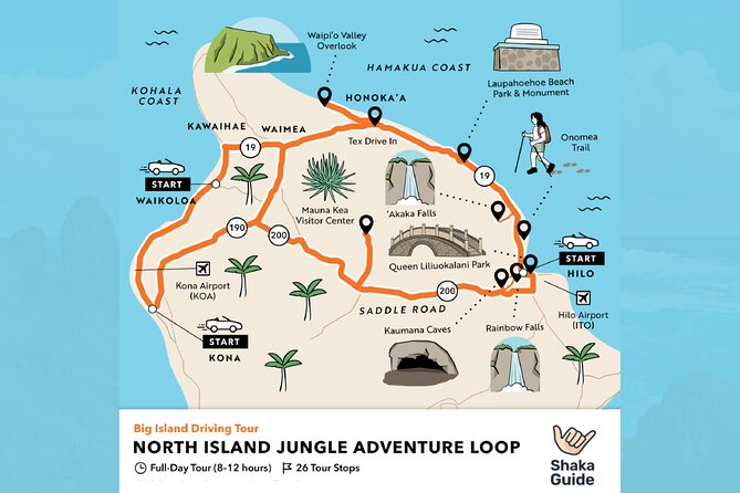 Big Island North Island Jungle Adventure - Self-Guided Audio Tour - Why this audio tour works best as a two-day drive