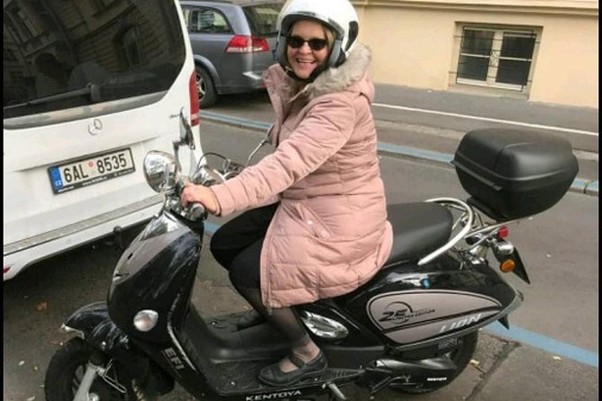 Big scooter tour of Prague, for two (audio guide) - Faust and Prague’s darker stories