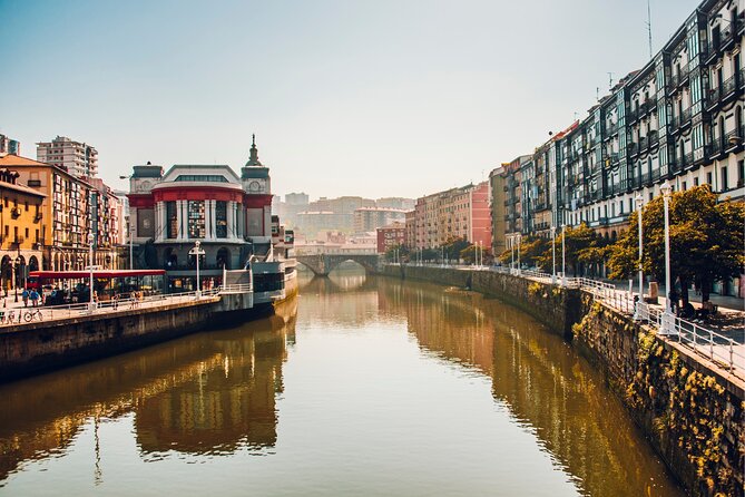 Bilbao Scavenger Hunt and Highlights Self Guided Audio Tour - San Antón and the Ribera Market finish
