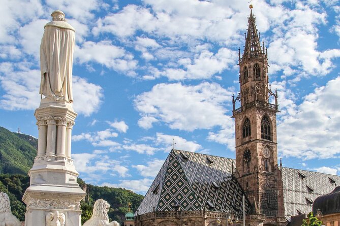 Bolzano Walking Tour with Audio and Written Guide by a Local - Piazza del Grano and Bolzano’s medieval arcades