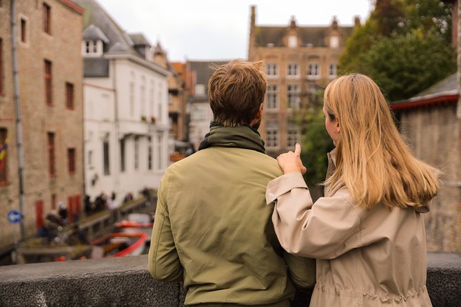Bruges Guided or Audio Trip with Canal Cruise Option from Paris - Markt Square, waffles, and Belgian beer