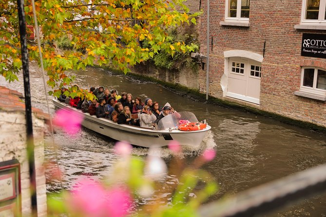 Bruges Guided or Audio Trip with Canal Cruise Option from Paris - Rozenhoedkaai and the famous canal views