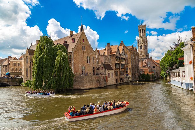 Bruges Guided or Audio Trip with Canal Cruise Option from Paris - The canal cruise from April through October