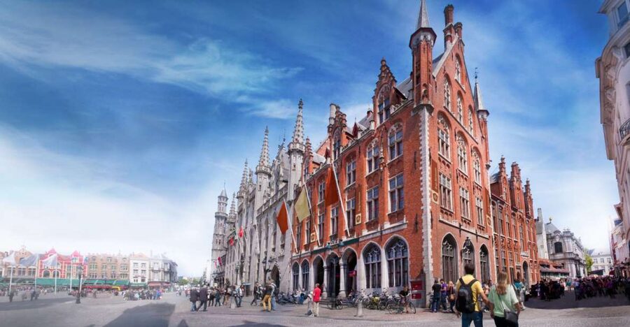 Bruges: The Beer Experience Museum Entry with Audio Guide - Belgian Beer Explained Above Bruges’ Markt Square