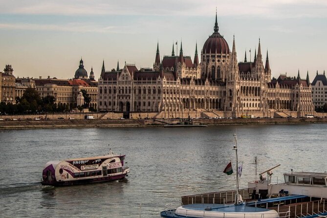 Budapest Audio Guide Cruise with Day, Sunset and Night Options - Liberty Bridge, the university, and the southern sights