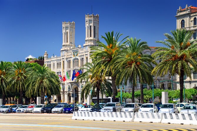 Cagliari Scavenger Hunt and Highlights Self Guided Audio Tour - Museo Archeologico Nazionale from the outside