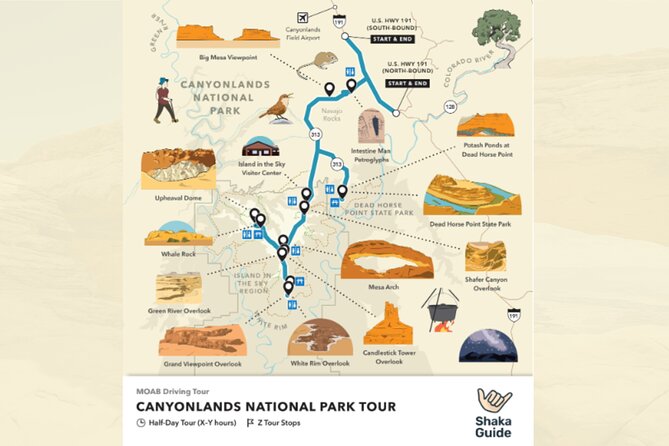 Canyonlands National Park Self-Guided Audio Tour - Dead Horse Point adds a different view