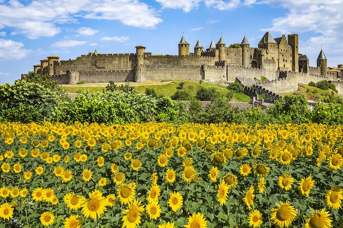 Carcassonne Walking Tour with Audioguide on Your Smartphone - Pont Vieux and the first big view of the Cité